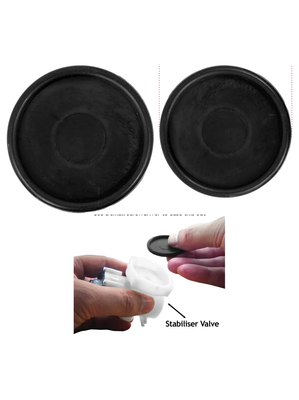 40mm Rubber Seal for Triton Aquatronic T100/T70/T80 Shower Valve