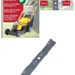 41 cm Metal Replacement Blade for Stiga 43/43S/43SQ Lawn Mower