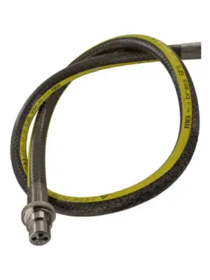 4ft 1/2" Straight Bayonet Gas Hose for Oven Cookers – BS EN14800 CE