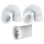 4m Dryer Vent Hose with Adapter for Whirlpool Tumble Dryers