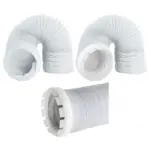 4m Dryer Vent Hose with Connector – Fits Creda Tumble Dryers