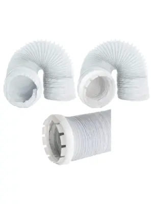 4m Dryer Vent Hose with Connector – Fits Creda Tumble Dryers