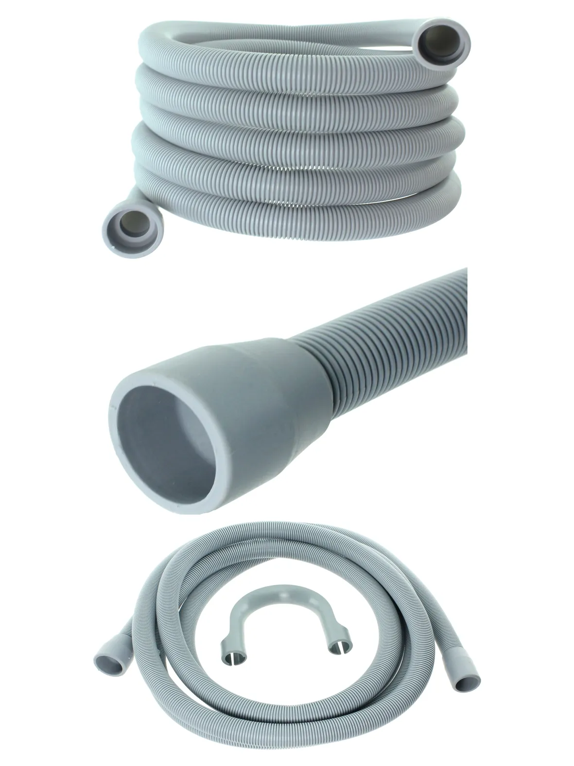 4m Extra-Long Dishwasher Drain Hose for Beko - 29mm inlet, 22mm outlet