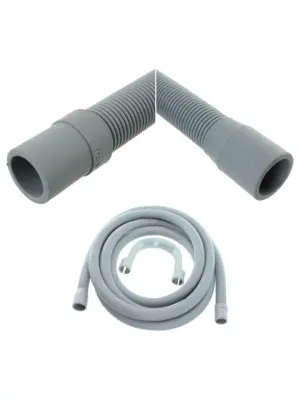4m Extra‑Long Water Inlet Hose for LG Washers – 19mm & 22mm Fit