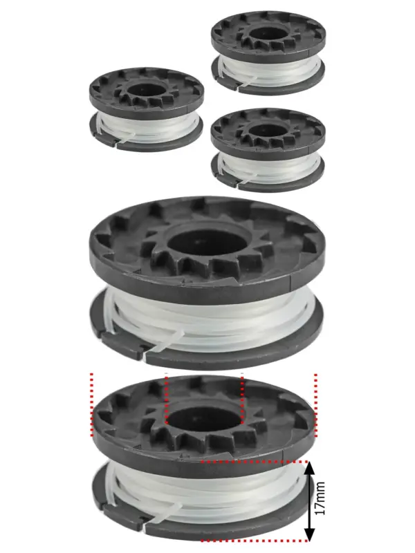 4m Garden Trimmer Line Spool for Qualcast GTLi18
