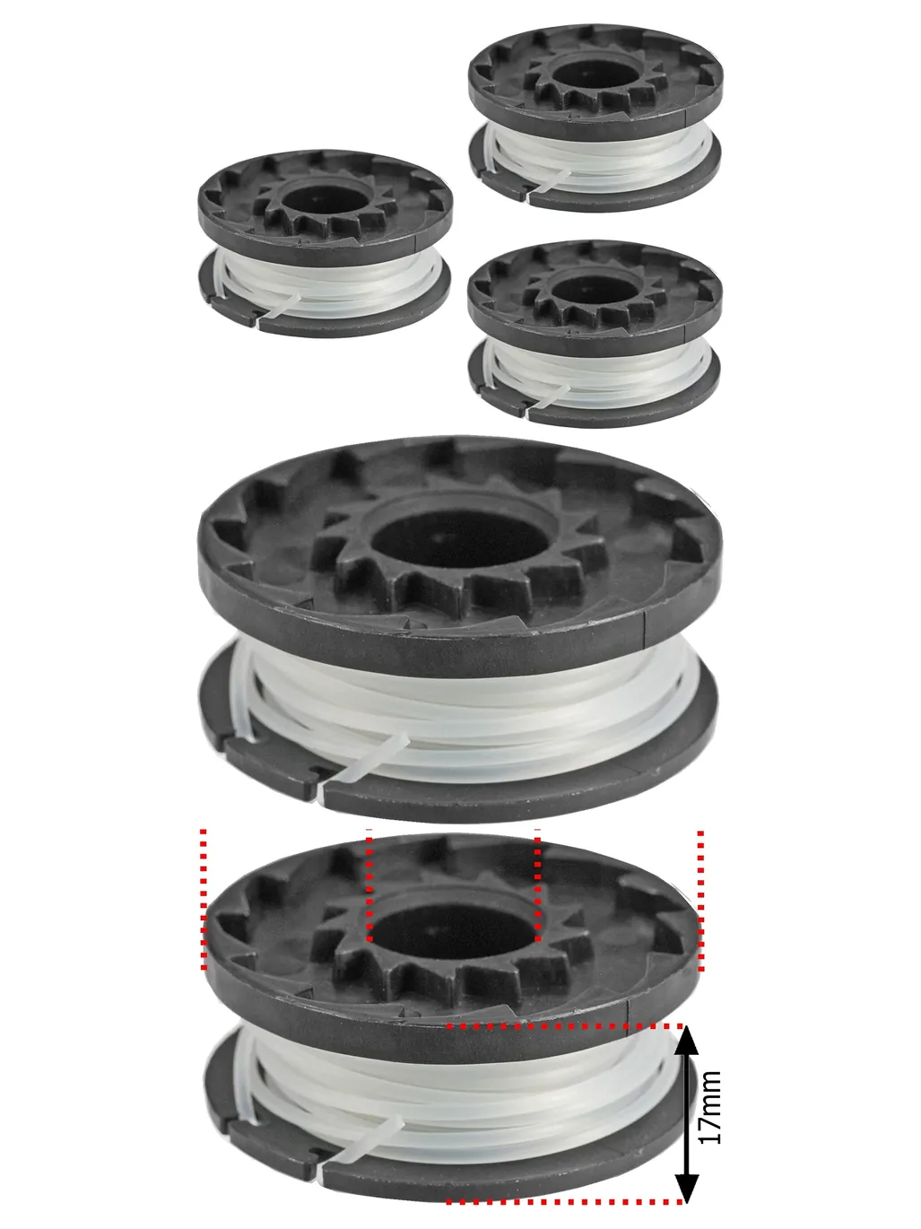 4m Garden Trimmer Line Spool for Qualcast GTLi18
