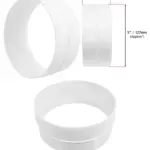 5" (127mm) Universal AC Vent Hose Extension Adapter Duct Connector