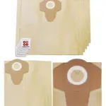 5 Dust Bags + Fresheners for Clarke Vac King CVAC25SS/30P 30L Vacuum