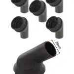 5-Pack 35mm Universal Round Vacuum Brush for Dusting & Cleaning