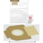 5-Pack 446L Makita VC2000/VC3000/9000 Vacuum Dust Bags + Fresheners