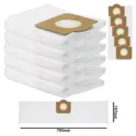 5-Pack DeWalt Wet/Dry SMS Bags for DXV23PTA 23L, DXV38S 38L, DXV20PA