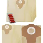 5 Pack Dust Bags for Clarke Draper 30L Wet/Dry Vacuum Cleaner
