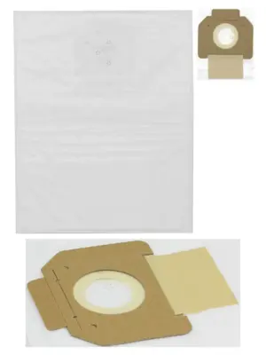 5-Pack Makita Vacuum Dust Bags 446L for VC2000/VC3000 9000 Series