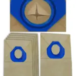 5 Pack Paper Dust Bags for Nilfisk G90, G90A, GM80, GM90, GS Vacuums