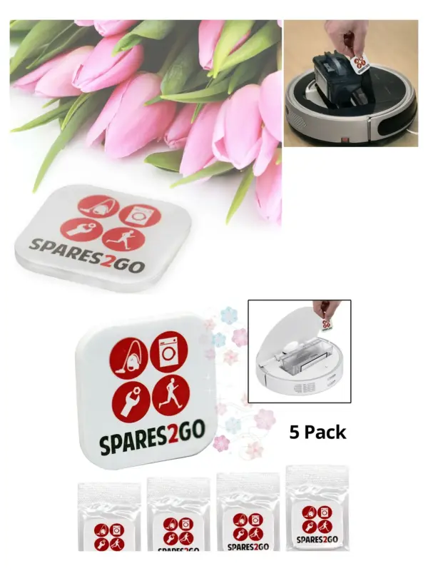 5 Pack Robot Vacuum Air Freshener Tabs for Dust Bin Filter