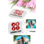 5-Pack Scented Air Freshener Tabs for Gym & Sports Bags