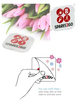5-Pack Scented Vacuum Cleaner Air Freshener Tabs for Exhaust Filter