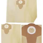 5 Replacement Dust Bags for Clarke Vac King CVAC25SS & CVAC30P 30L