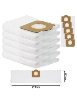 5 Titan Vacuum Bags for TTB350/351/430/775/776