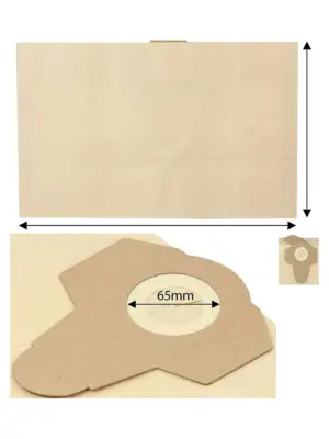 5 x 20L Replacement Dust Bags for Delonghi Challenge Xtreme Vacuum