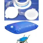 50L Garden & Farm Water Bag with Wheelbarrow Carrier & Pour Spout
