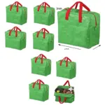 50L Green Sports Ball Bag – Pack of 4 for Football, Rugby, Hockey