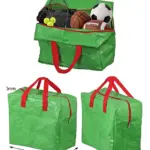 50L Green Sports Ball Organizer – Football/Rugby/Hockey/Cricket/Tennis