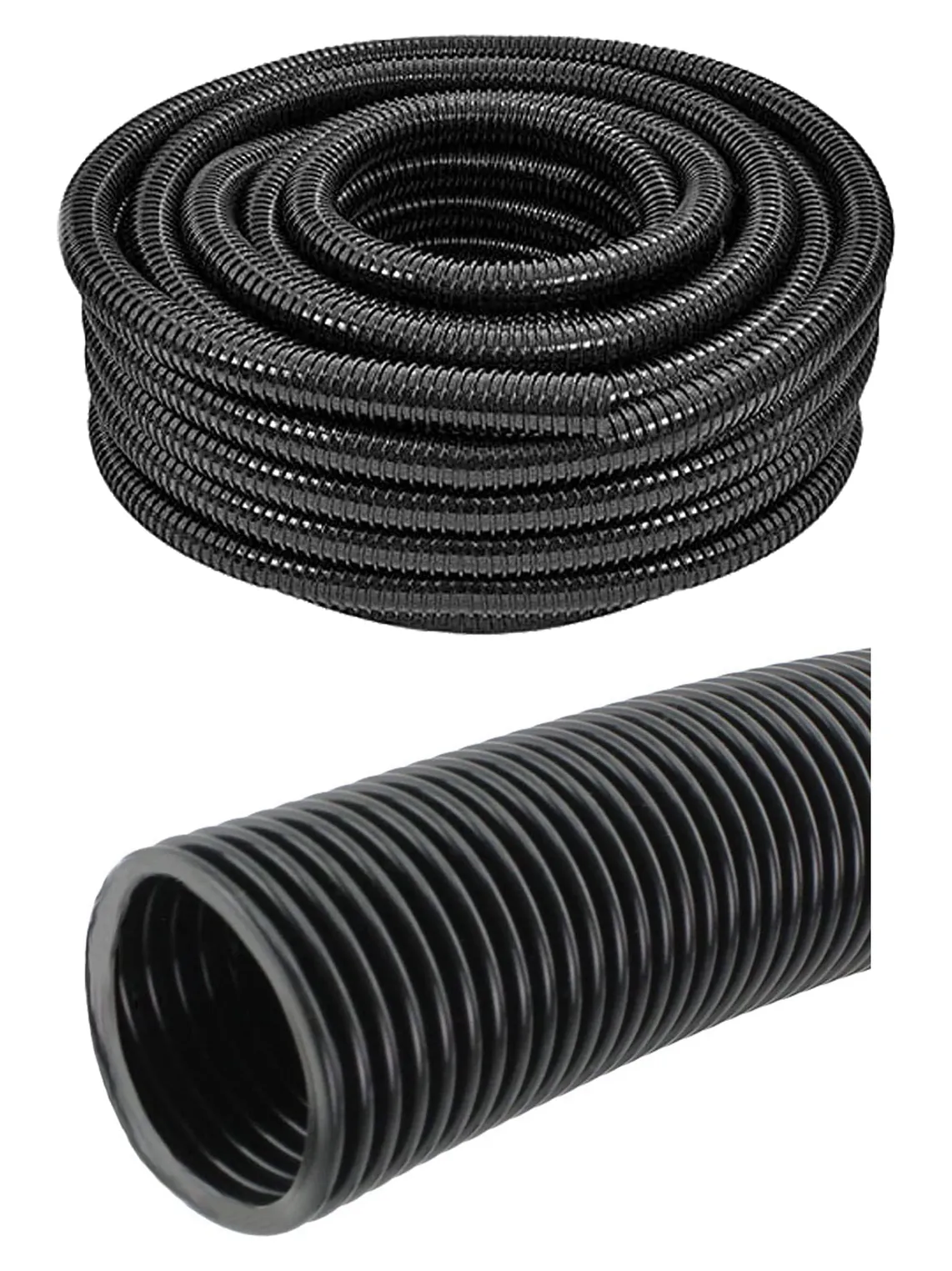 5m 25mm Flexible Corrugated Waste Water Hose for Caravan & Motorhome
