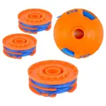 5m Dual Line Spool for Mac Allister 450-T Trimmer - 2 Pack