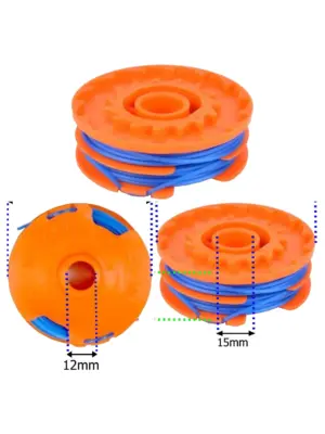 5m Twin Cutting Line with Spool – Fits Qualcast Garden Trimmer