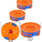 5m Twin Line and Spool Replacement for Titan TTB820GGT Trimmer 2 Pack