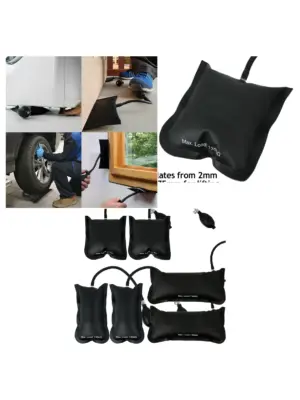 6‑Pack Inflatable Air Wedge Lifting Bags – 135 kg Capacity Shim Set