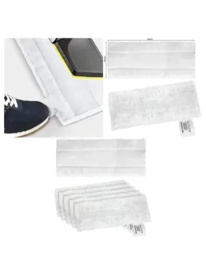 6 Pack Microfiber Pads for Karcher EasyFix Steam Cleaner