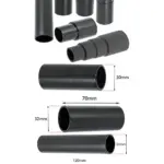6‑Pack Samsung Vacuum Dust Extractor Adapters for Sanders