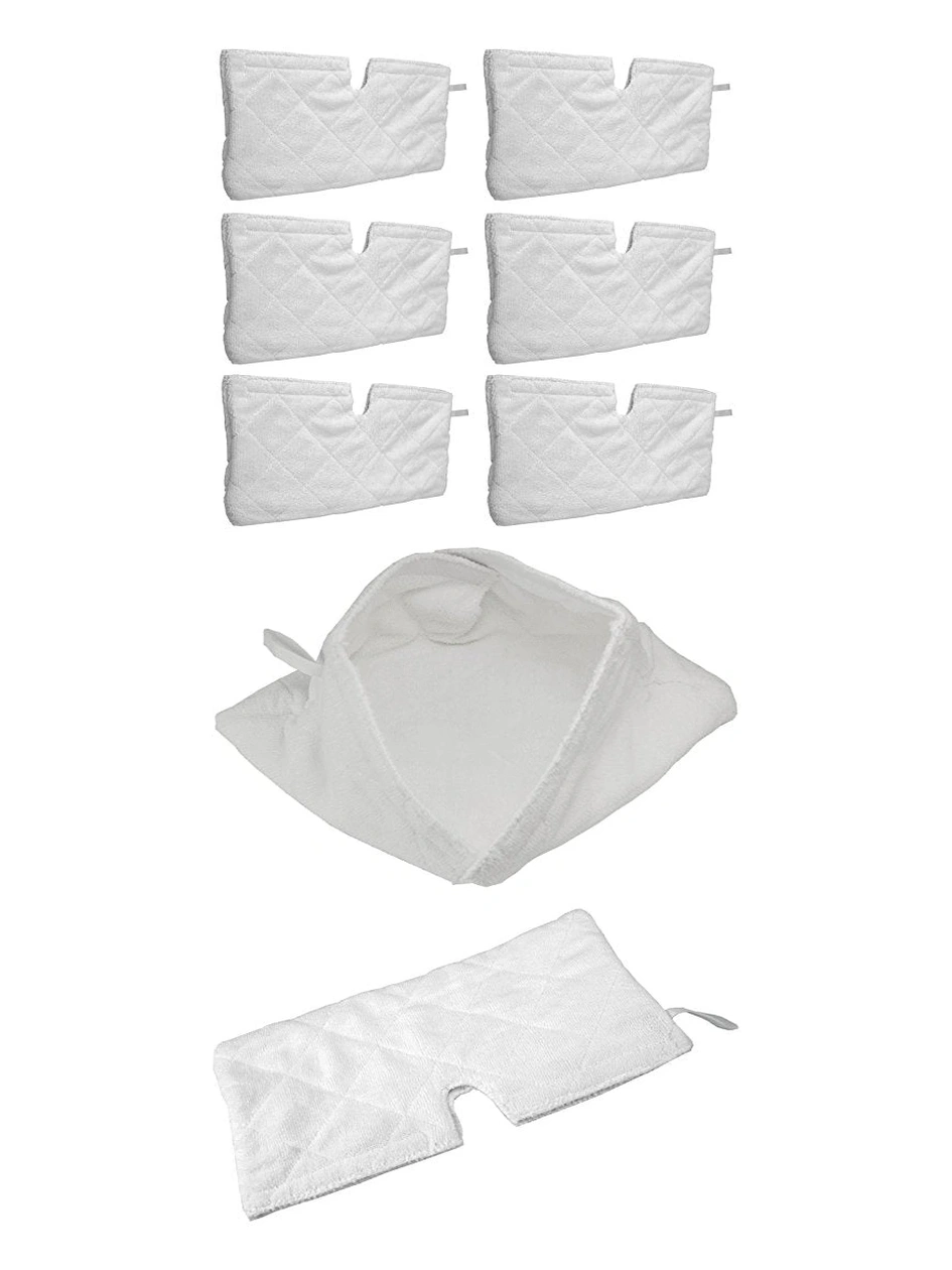 6‑Pack Shark Steam Mop Microfiber Pocket Pads for S3901, S4501 & SM200