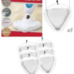 6 Pack Universal Microfiber Steam Mop Cleaning Pads Reusable Washable