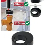 68mm‑110mm Gutter Downpipe Adapter - Rainwater to Drain Reducer