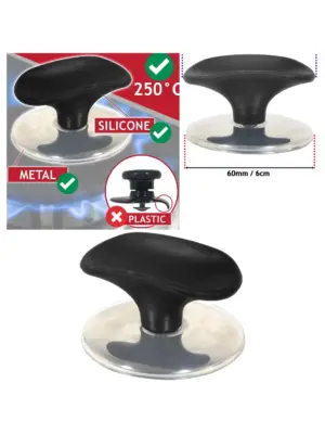 6cm Pot Lid Handle – Fits Saucepan Slow Cooker & Steamer