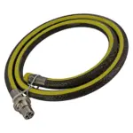 6ft 1/2" Straight Bayonet Gas Hose for Oven Cookers – BS EN14800 CE