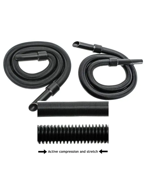 6m 32mm Extension Hose for Numatic Henry & Hetty Vacuums, Tool Adapter