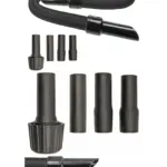 6m Flexible Extension Hose for Bush Vacuum Cleaner Compact Design
