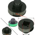 6m Replacement Line Spool for Qualcast Strimmer GGT250 Series