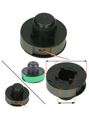 6m Replacement Line Spool for Qualcast Strimmer GGT250 Series