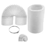6m Universal Dryer Vent Hose with 100mm Diameter & Screw Clip Kit