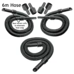 6m Vacmaster Vacuum Hose Extension Kit with 3 Adapters