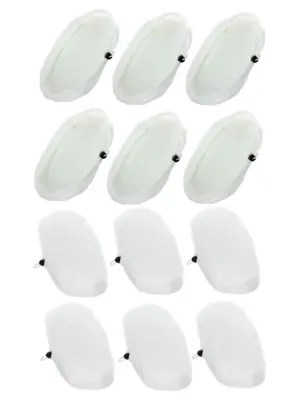 6x Floor Cleaning Pads for Morphy Richards 720022 12‑in‑1 Steam Mop