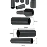7 Dust Extraction Adapters for Sander/Planer – Rowenta Vacuum 26-38mm
