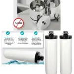7‑inch Ceramic Gravity Filter Candle – 2 Pack for Berkefeld Berkey