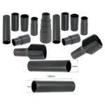 7‑Piece Dust Extraction Adapter Kit for VAX Sander/Planer