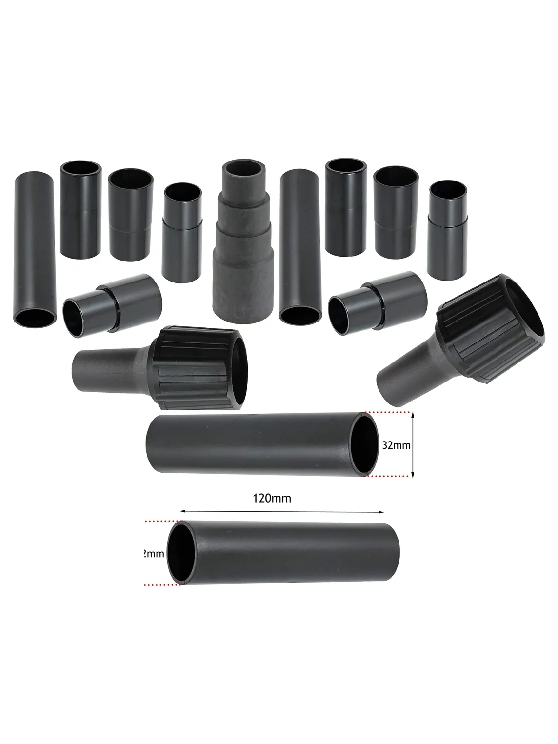 7‑Piece Dust Extraction Adapter Kit for VAX Sander/Planer
